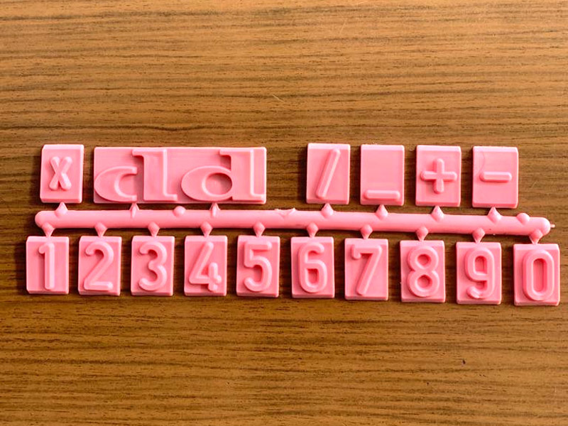 Özel yazı ve rakamlar